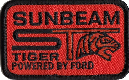 Sunbeam tiger embroidered - tiger,