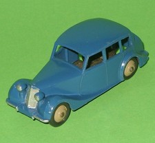 Dinky / 40b Triumph 1800 Renown in Blue with Fawn Hubs