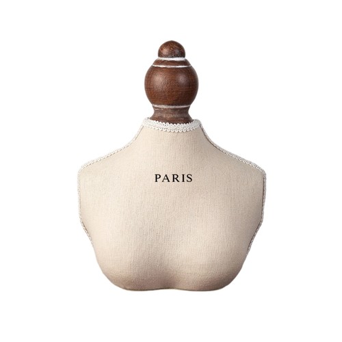 Mannequin bust with - with, wooden