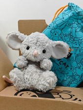 Yummy Mouse Jelly Cat Soft Plush Toy Gray Stuffed Animal Toy Gift BNWT