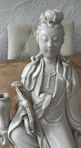 Hua blanc chine figure - blanc-de-chine,