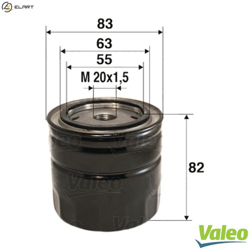 Oil filter 586060 - 586060, for