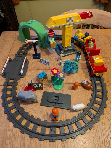 Playmobil 123 train - 123, and