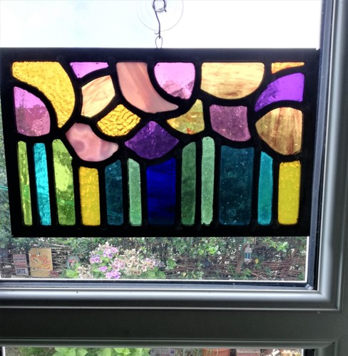 Stained glass suncatcher