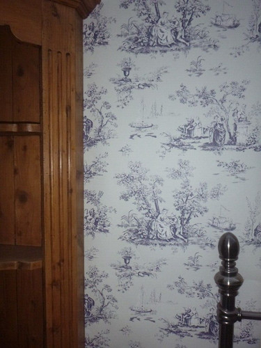 Classic toile jouy dark - toile, de