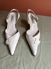Sacha London White Leather