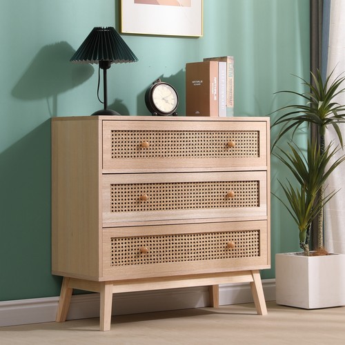 Rattan chest cabinet drawer - chest,