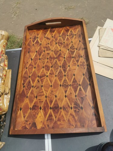 Moroccan thuya wood coffee - moroccan,