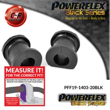 Powerflex Black Front ARB Mnts