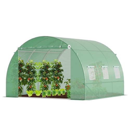 Vounot polytunnel greenhouse - polytunnel,