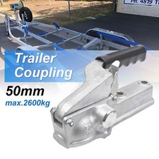BRADLEY TYPE HEAVY CAST TRAILER COUPLING HITCH 50MM 2600KG TOWING TOW BAR BALL