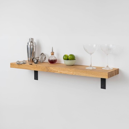 Solid oak floating - floating, wall