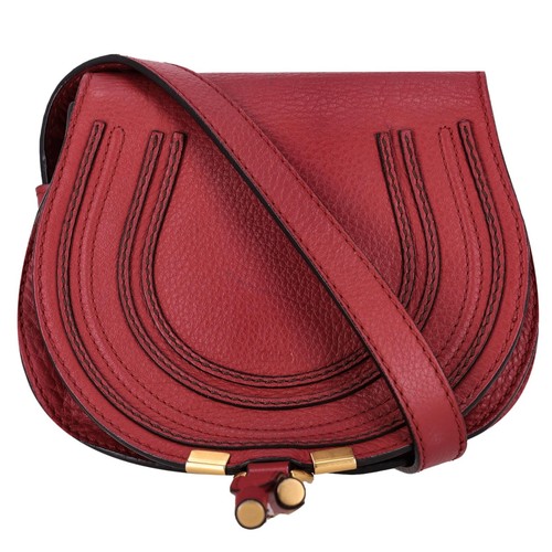 Chloe marcie leather saddle - chloe,