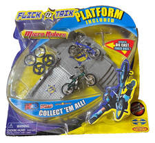 2000 FLICK TRIX MICRO RIDERS HOFFMAN BIKES DEEBO + DIRTY THIRTY BMX TOY SET