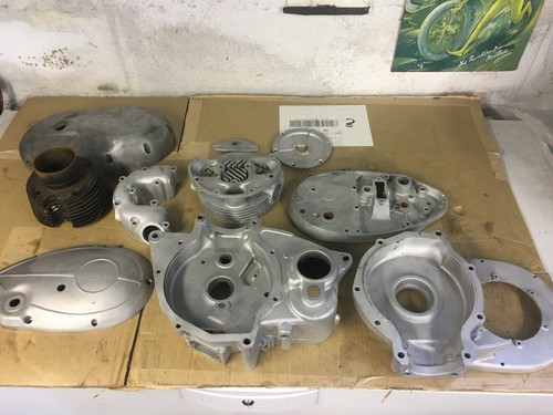 Bsa c15 crankcases crankshaft - c15,