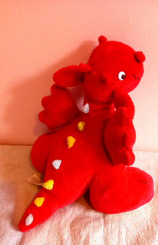 Happy horse red dinosaur soft - happy,