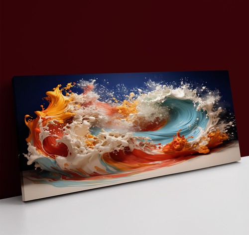 Abstract vibrant colour - abstract, splash