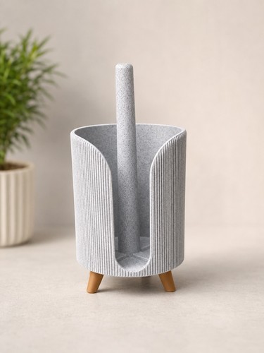 Printed ribbed paper towel - 3d,