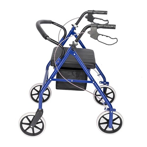Folding rollator walker with - folding,