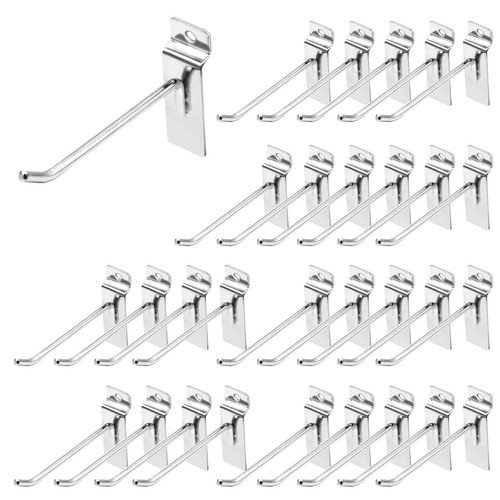 30pcs inch silver - 30pcs, slatwall