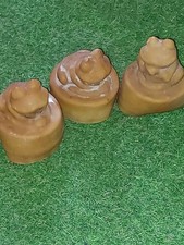 3 X Small Latex Frog Moulds -