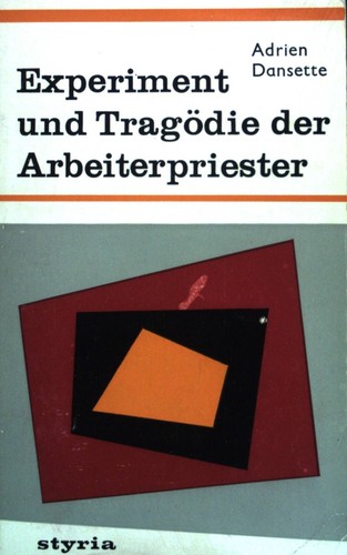 Experiment und tragödie - und, der