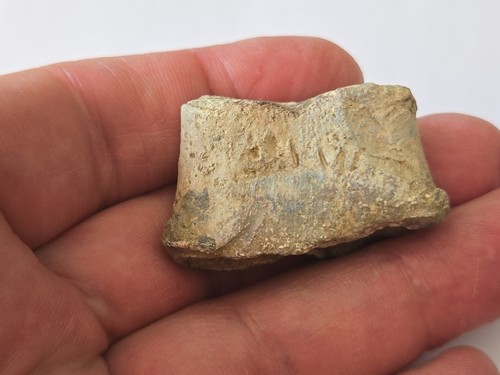 Roman lead sword chape - lead,