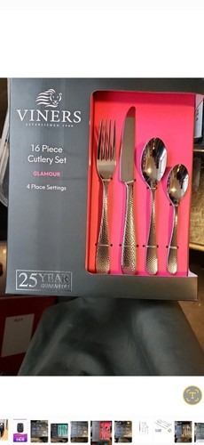 Vineer silver piece glamour - 16,