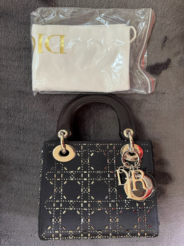 Dior mini lady black - mini,