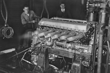 Rolls-Royce Merlin V-12 piston aero engine 4x6 photo 