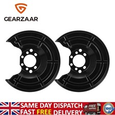Pair Rear Brake Disc Back