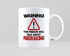 Pigeon Racing Mug Gift Idea Pigeons Sport Gamble Gambler Hobby Tea Coffee Cup