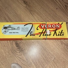 Vintage Veron Flying Scale Model Kit Focke-Wulf 190A3 TRU-FLITE MADE IN ENGLAND