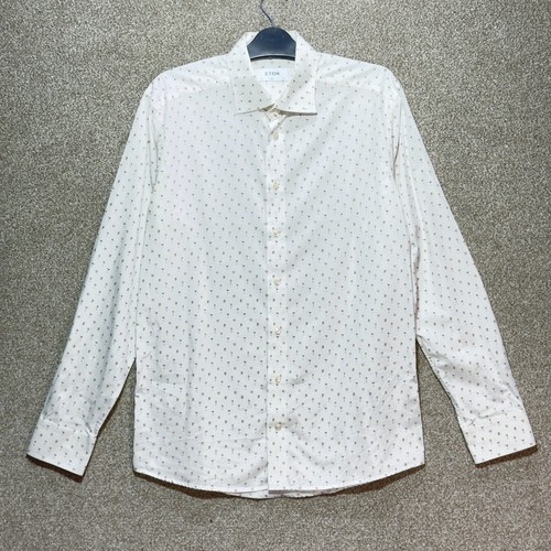 Eton mens shirt medium - 16, slim