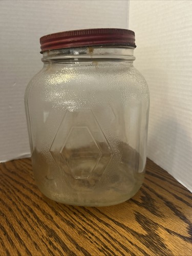 Vintage hoosier square - square, glass
