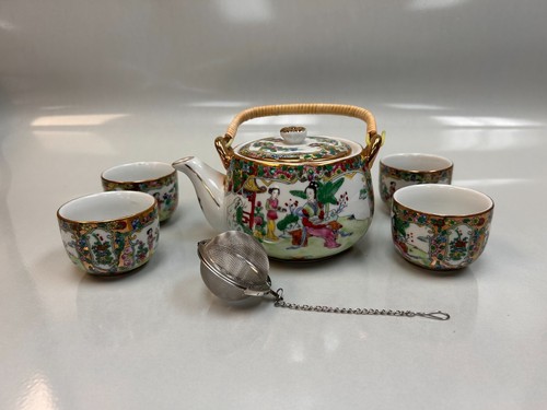 Vintage chinese tea set - vintage,