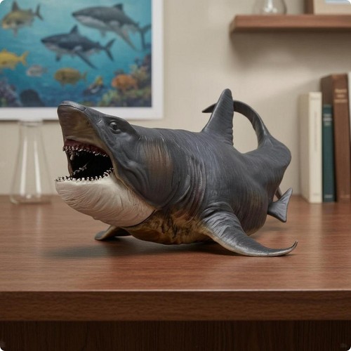 Megalodon figurine - megalodon,