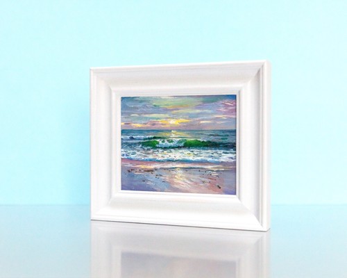 Oil painting original ocean - original,,