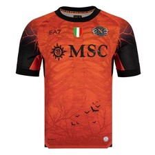 SSC Napoli Halloween Orange Match Shirt 2025/2026