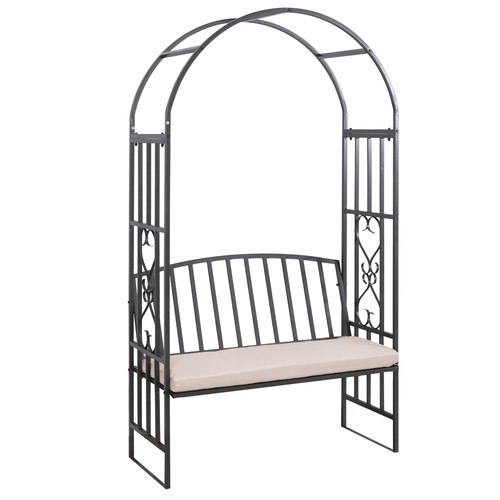 Outsunny garden arbor arch - garden,