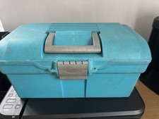 9 Pieces Horse Grooming Kit Tack Room Supplies Box Set blue 