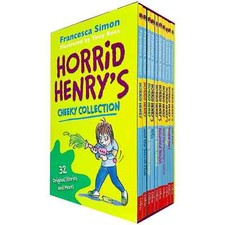 Francesca Simon Horrid Henry's Cheeky Collection 10 Books Box Set 32 Original