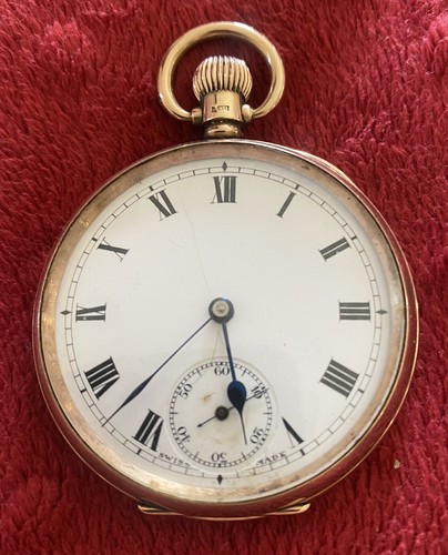 Vintage 1910 9ct solid gold - 1910,
