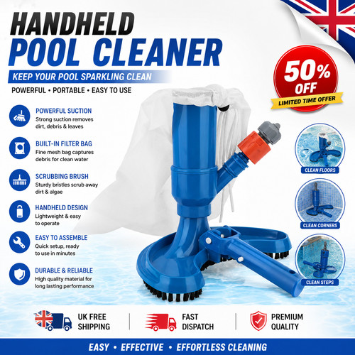 Swimming pool cleaner vacuum - cleaner,