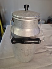 Old Miniture Milk Churn with Lid Handle Vintage Retro