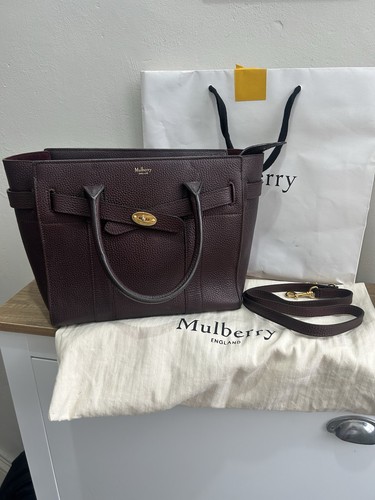 Mulberry oxblood small zipped - small,