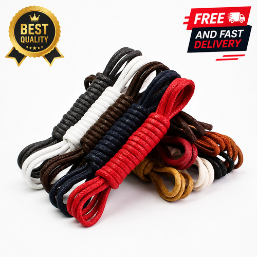 Shoelaces round 5mm - shoelaces, 2.5mm
