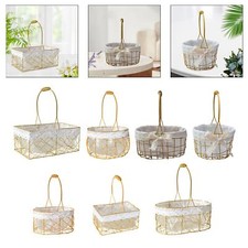 Wedding Flower Basket Multifunctional Decorative Girl Basket for Holiday