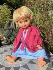 Vintage Pram Doll 1960s 50cm