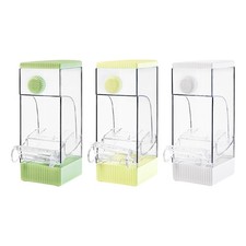 Bird Feeding Station Bird Feeding Supply Nonspill Bird Container for Cage